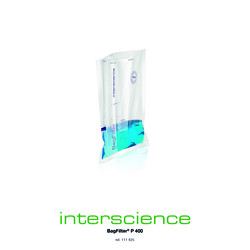 interscience - Bagfilter P 400 ml 500 Adet Yandan Filtreli Steril Stomacher Poşeti