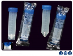 Deltalab - Falkon Tüp 50ml,taksimatlı,steril 500adet 117,5x29,5mm