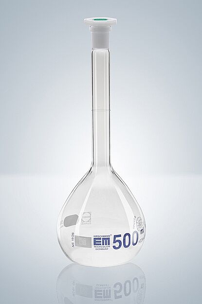 Volumetric Flasks,PP Kapak, 500ml NS19/26 - 1