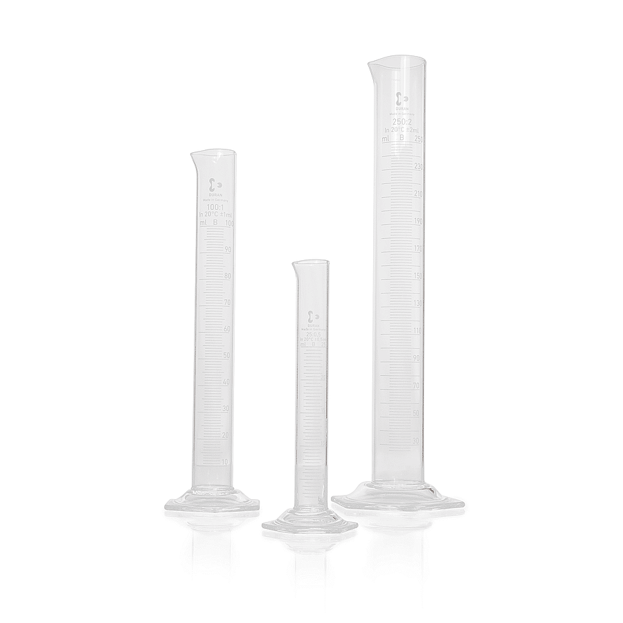 Mezür, Uzun Tip, Cam Tabanlı 100 Ml - 1